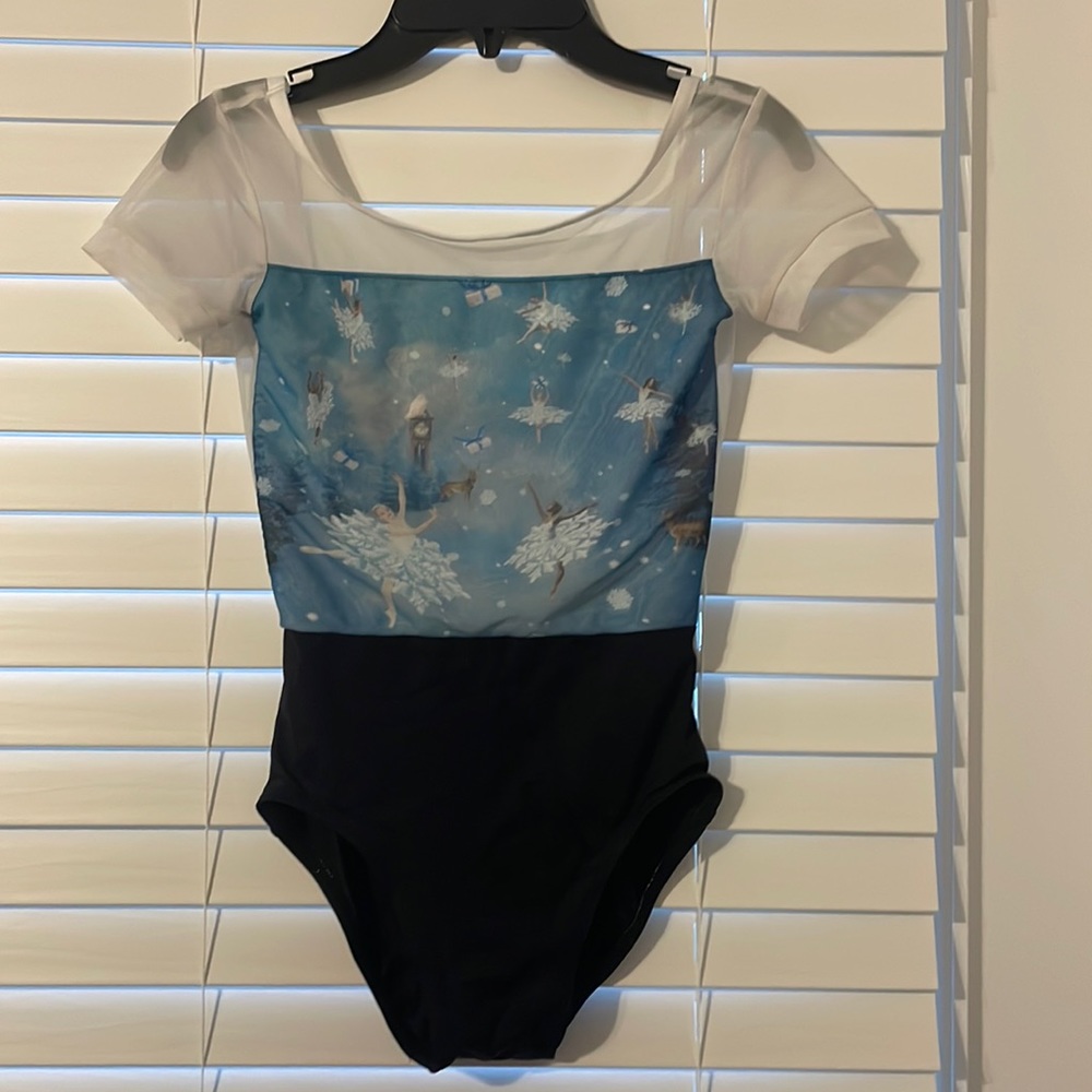 Women’s Christmas ballet leotard